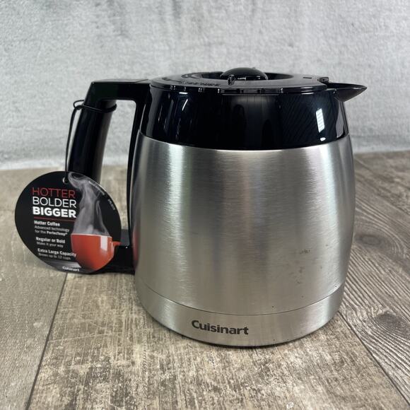 Cuisinart DCC-3400 12 Cup - Programmable Coffeemaker Replacement Carafe - Picture 1 of 6